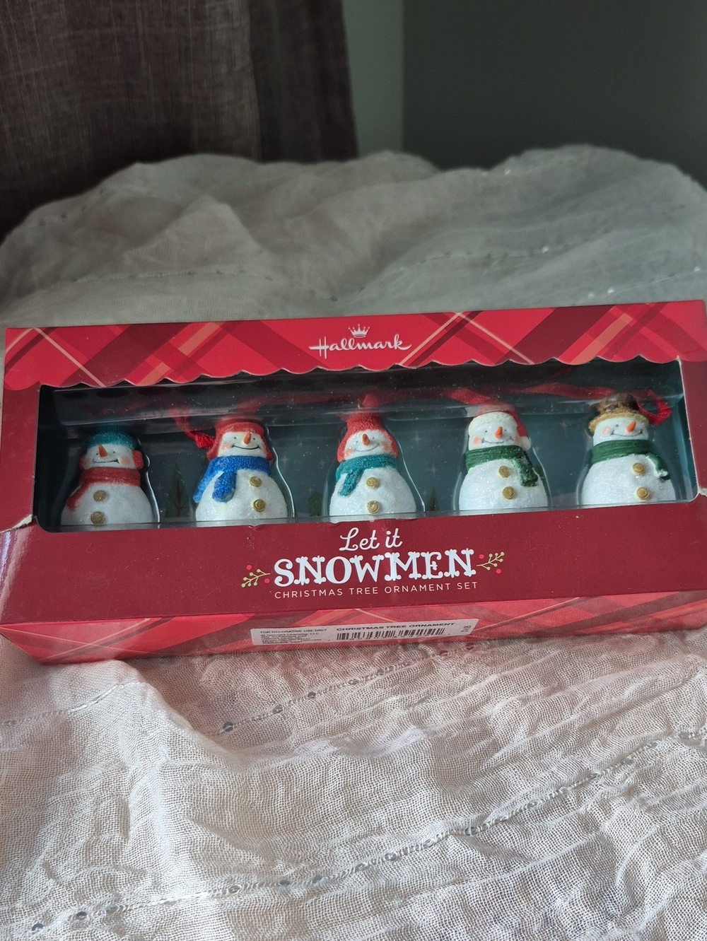 Christmas Snowmen From Hallmark